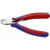 Knipex 77 02 120 H pro elektroniku a jemnou mechaniku boční štípací kleště s fazetou 120 mm