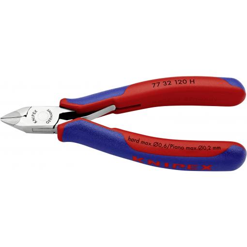 Knipex 77 32 120 H pro elektroniku a jemnou mechaniku boční štípací kleště s fazetou 120 mm