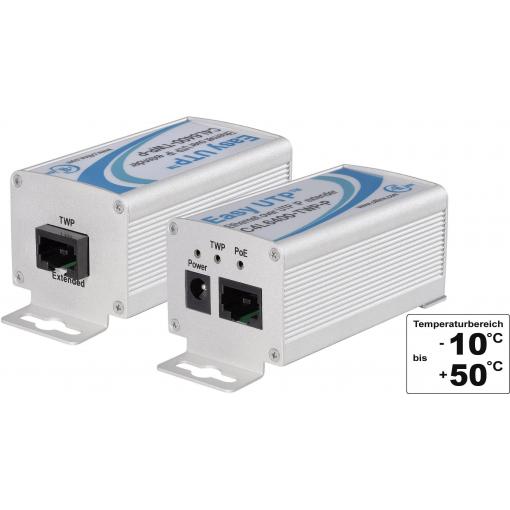 Renkforce dvoulinkový dosah (max.): 500 m s funkcí PoE 100 MBit/s