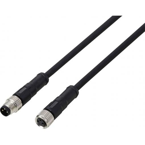 TRU COMPONENTS Přívodní kabel, TC-13751992, piny: 3, 2 m, 1 ks