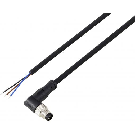 TRU COMPONENTS Přívodní kabel, TC-13751852, piny: 3, 5 m, 1 ks
