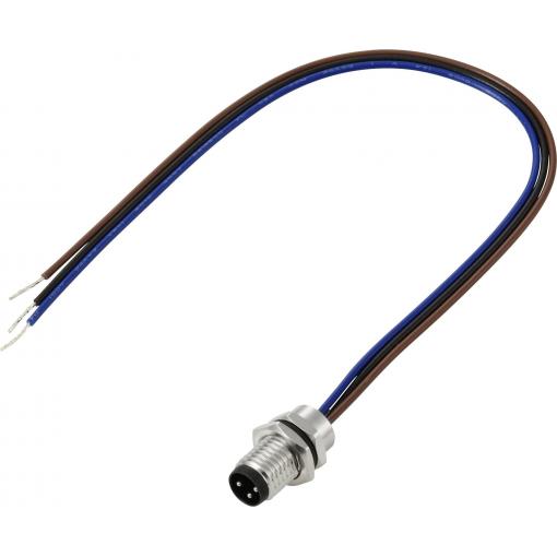 TRU COMPONENTS Přívodní kabel, TC-13751896, piny: 3, 0.2 m, 1 ks