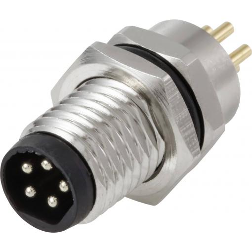 TRU COMPONENTS Vestavná zástrčka pro čidlo/aktuátor, TC-13751928, piny: 5, 1 ks