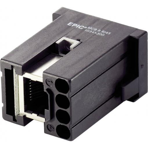 LAPP 10345300 zásuvkový modul RJ45 EPIC® MC Počet kontaktů 4, 8 5 ks