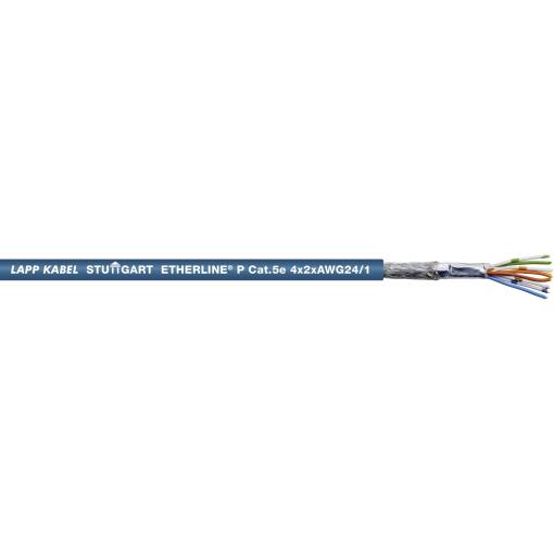 LAPP 2170296-1000 ethernetový síťový kabel CAT 5e SF/UTP 4 x 2 x 0.22 mm² modrá 1000 m