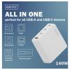 Digitus DA-10305 USB nabíječka, 1x USB A , 3x USB-C®, 140 W, bílá