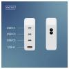 Digitus DA-10305 USB nabíječka, 1x USB A , 3x USB-C®, 140 W, bílá