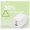 Digitus DA-10304 USB nabíječka, 1x USB A , 2x USB-C®, 100 W, bílá