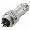 TRU COMPONENTS TC-13895648 kulatý konektor DIN, 1 sada