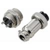 TRU COMPONENTS TC-13895632 kulatý konektor DIN, 1 sada
