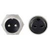 TRU COMPONENTS TC-13895632 kulatý konektor DIN, 1 sada