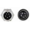 TRU COMPONENTS TC-13895588 kulatý konektor DIN, 1 sada