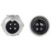 TRU COMPONENTS TC-13895584 kulatý konektor DIN, 1 sada