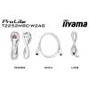 Iiyama ProLite LCD monitor 54.4 cm (21.4 palec)1920 x 1080 Pixel, 16:9, 5 ms, IPS LCD