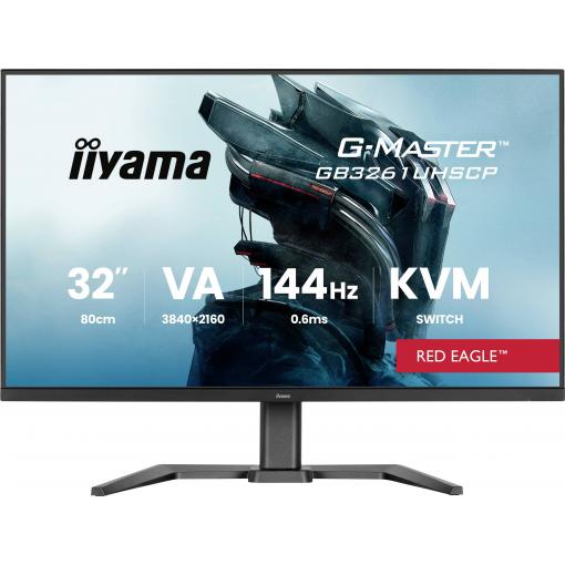 Iiyama G-MASTER herní monitor 80 cm (31.5 palec)3840 x 2160 Pixel, 16:9, 0.6 ms, VA LED