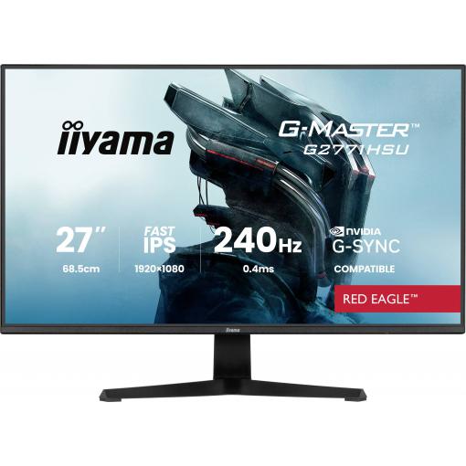 Iiyama G-MASTER herní monitor 68.6 cm (27 palec)1920 x 1080 Pixel, 16:9, 0.4 ms, IPS LED