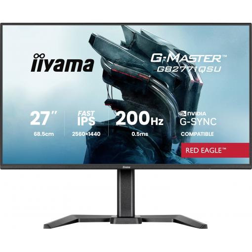 Iiyama G-MASTER herní monitor 68.6 cm (27 palec)2560 x 1440 Pixel, 16:9, 0.5 ms