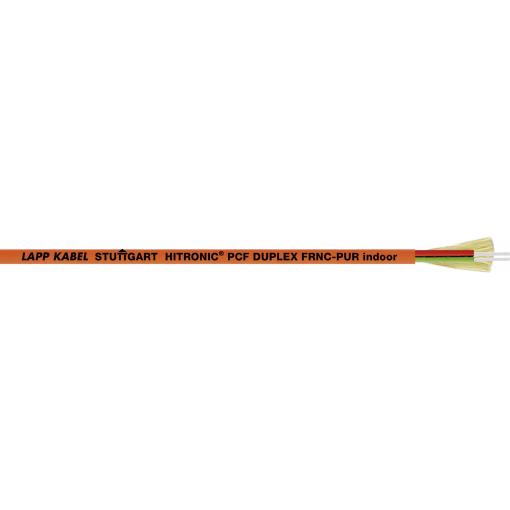 LAPP 28020702/1000 skleněné vlákno Hitronic PCF 200/230 µ Duplex oranžová 1000 m