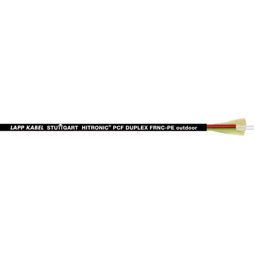 LAPP 28620702/1000 skleněné vlákno Hitronic PCF 200/230 µ Duplex černá 1000 m