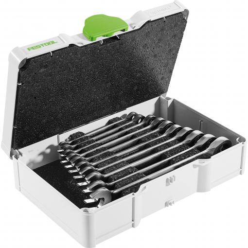 Festool 578117 SYS3 S 76-RRS-Set sada plochých oboustranných ráčnových klíčů