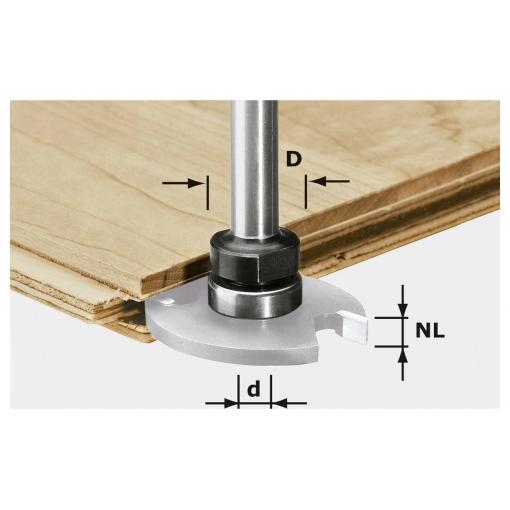 Frézovací vřeteno S8 1,5-5 KL16 Festool 499803 Průměr 16 mm