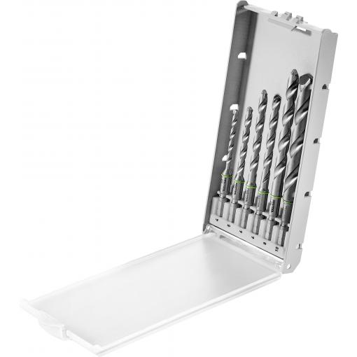 Festool 577397 BKS SYS3 D4-10 CE/S Sada vrták 4 mm, 5 mm, 6 mm, 8 mm, 10 mm