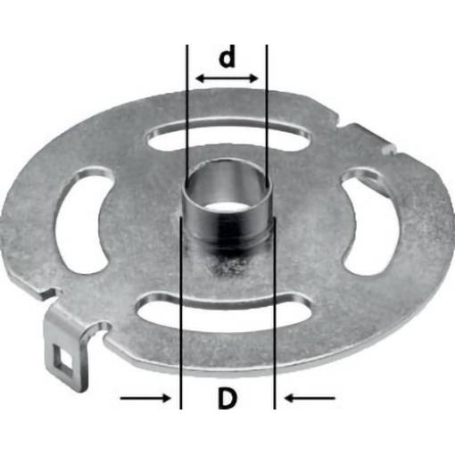 KOPÍROVACÍ KROUŽEK KR-D 17,0/OF 1400 Festool 493315 Průměr 17 mm