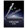 UGREEN W528 Magnetic Charger 2-in-1 bezdrátová nabíječka pro smartphony/tablety, bezdrátová nabíječka, Qi standard, 7.5 W, šedá