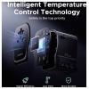 UGREEN S550 65W Universal Travel Adapter cestovní nabíječka, GaN, USB-C®, USB A, 65 W, QC 4+, černá, šedá