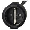 Sygonix SY-7154200 napájecí kabel černá 0.30 m