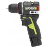 Worx Professional aku rázový utahovák, aku vrtací šroubovák, 12 V, 2 Ah, 4 Ah Li-Ion vč. 2x aku, vč. nabíječky, Vč. úložného boxu, WU927