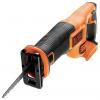 Black & Decker akumulátorová šavlová pila, bez akumulátoru, bez nabíječky, 18 V, BDCR18N-XJ