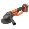 Black & Decker BCG720M1-QW Akumulátorová úhlová bruska 125 mm, akumulátor, vč. nabíječky, vč. příslušenství, 18 V, 4.0 Ah