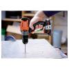 Black & Decker aku příklepový šroubovák, 2cestný, bezkartáčové, kufřík, bez akumulátoru, bez nabíječky, vč. příslušenství, BCD383XN-XJ