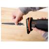 Black & Decker akumulátorová šavlová pila, akumulátor, vč. nabíječky, 18 V, 1.5 Ah, BDCR18-QW