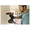 Black & Decker aku příklepový šroubovák, 2cestný, bezkartáčové, bez akumulátoru, bez nabíječky, vč. příslušenství, BLD683XN-XJ