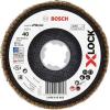 Bosch Accessories 2608619803 X551 vějířový brusný kotouč Průměr 125 mm Ø otvoru 22.23 mm Zrnitost 40 1 ks