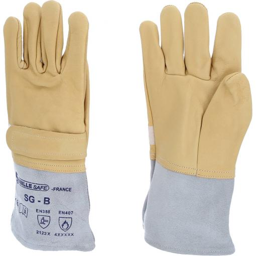 KS Tools 117.0142 elektrikářská rukavice Velikost rukavic: 8, 9 1 ks