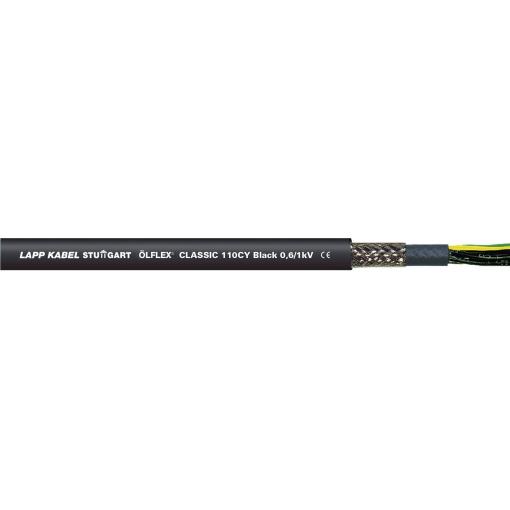 LAPP ÖLFLEX® CLASSIC 110 CY BLACK řídicí kabel 7 G 4 mm² černá 1121362-500 500 m