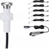 Paulmann 93694 Osvětlovací systém Plug&Shine LED vestavné svítidlo (rozšíření) sada 5 ks
