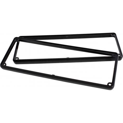 Hammond Electronics 1455UBBK Rám ABS černá (d x š x v) 196 x 71 x 11.60 mm 2 ks