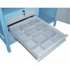 Aerotec 20142020 základní modul pracovního stolu (š x v x h) 1200 x 850 x 600 mm modrá (RAL 5015), šedá (RAL 7001)