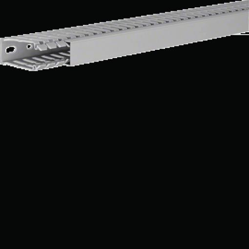 Hager BA760025 vodicí lišta (d x š x v) 2000 x 25 x 60 mm 2 m šedá