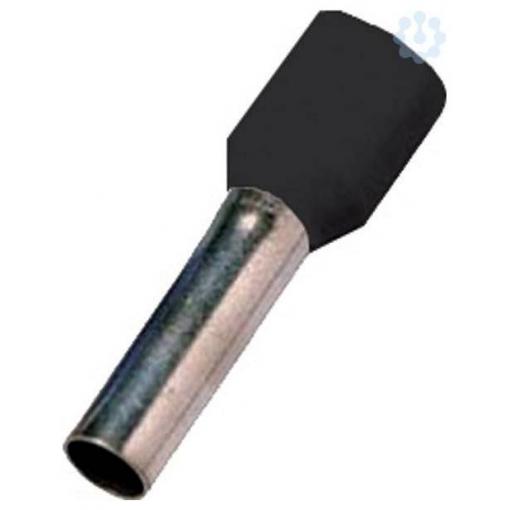Intercable 180763 dutinka 1.5 mm² částečná izolace černá 1 ks