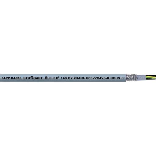 LAPP H05VVC4V5-K (NYSLYCYÖ-JZ) 35711/1000 řídicí kabel 4 G 0.75 mm², 1000 m, šedá
