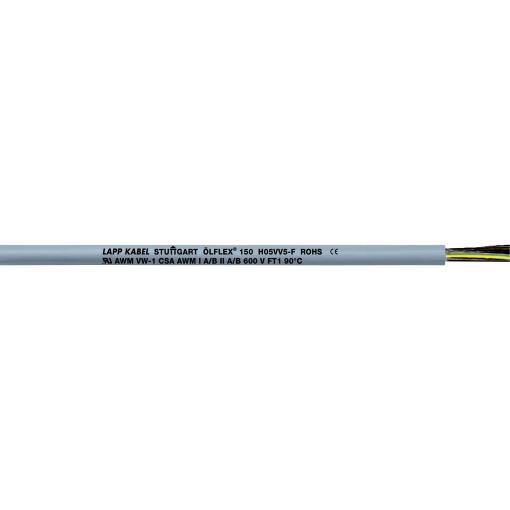 LAPP ÖLFLEX® 150 15002/600 řídicí kabel 2 x 0.50 mm², 600 m, šedá