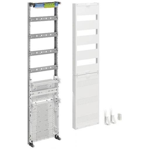 Hager ZU37VT4APZ3 Rozvodné pole Hager ZU37VT4APZ3 univerzální z 1050 mm, 4řadé, 1feldig. S 50mm APZ dole Rozváděcí pole 1 ks