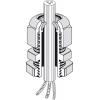 Hensel ADG 25 kabelová průchodka, 36001079, od 11 mm, do 17 mm, M25, 1 ks