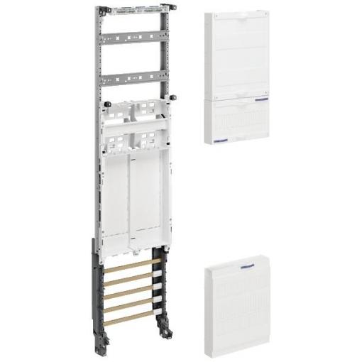 Hager ZH32ES Kompletní pole Hager ZH32ES univerzální z 1050 mm 2RES. 1 pole BKE-I .SAS Rozvodné pole 1 ks