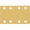Bosch Accessories 2608901665 Brusný papír pro oscilační brusku Zrnitost 240 (d x š) 133 mm x 80 mm 50 ks